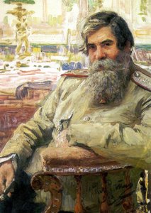 Portrait of the Neurophysiologist and Psychiatrist Vladimir Mikhailovich Bekhterev by Ilya Efimovich Repin